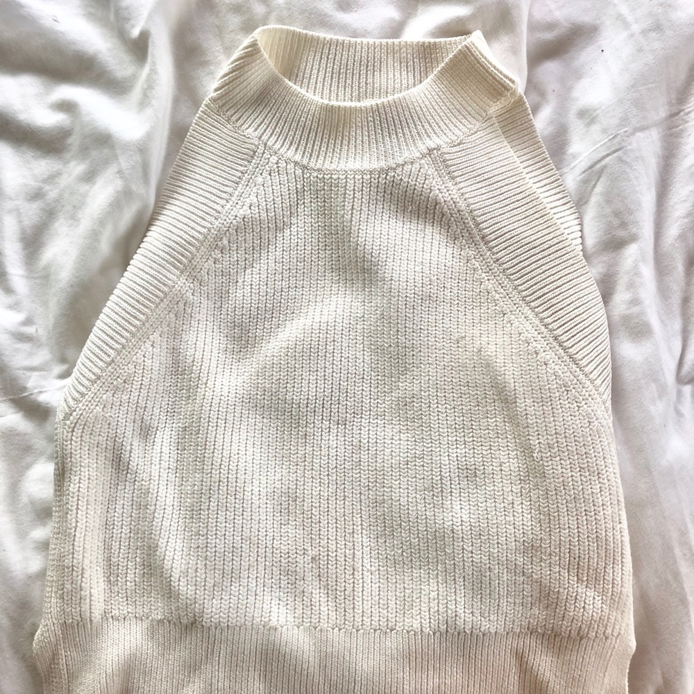 Wilfred aritzia top size small cream